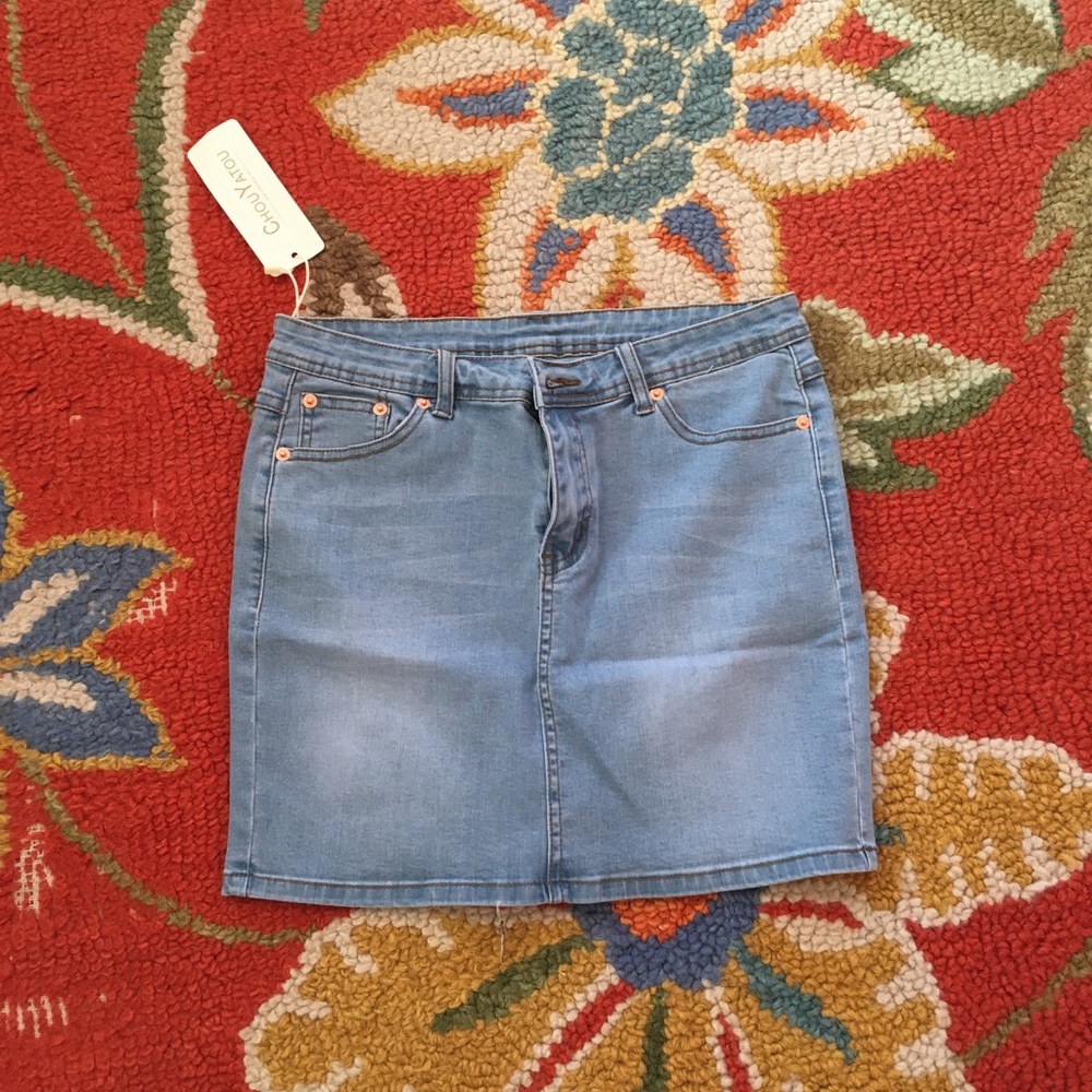 Jean skirt